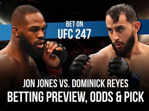 jones vs reyes betting odds